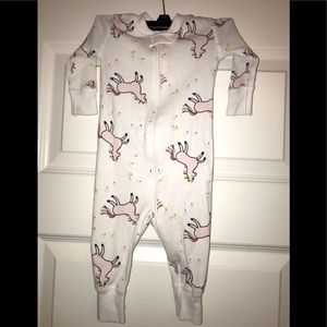 Hanna Anderson Baby Bodysuit Size 3-6 MOs